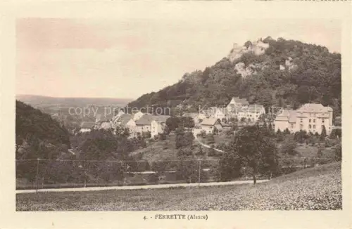 AK / Ansichtskarte Ferrette Pfirt Alsace 68 Haut-Rhin Panorama