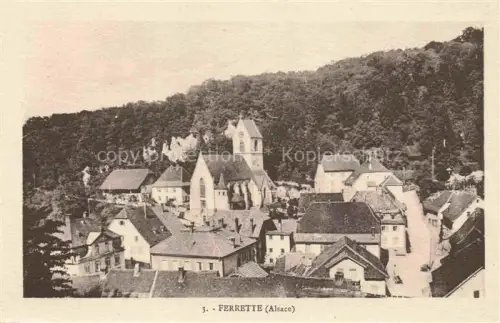 AK / Ansichtskarte Ferrette Pfirt Alsace 68 Haut-Rhin Panorama