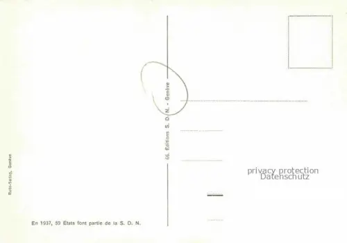 AK / Ansichtskarte GENEVE Genf GE SdN Vue de nuit