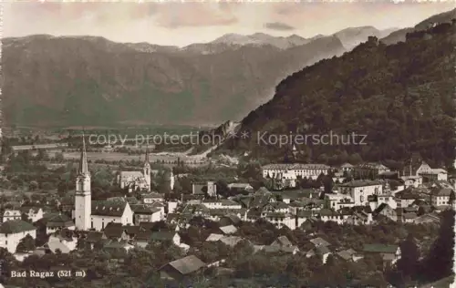 AK / Ansichtskarte Bad Ragaz Ragatz SG Panorama