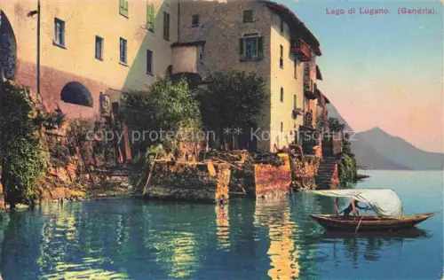 AK / Ansichtskarte Gandria Lago di Lugano Motivo