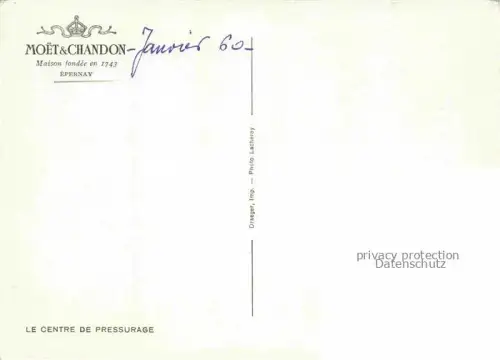 AK / Ansichtskarte Epernay 51 Marne Moet et Chancon Maison