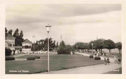 AK / Ansichtskarte GoeHREN  Ostseebad Ruegen Kurpark