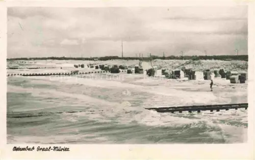 AK / Ansichtskarte Graal-Mueritz Ostseebad Strand