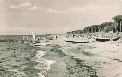 AK / Ansichtskarte Graal-Mueritz Ostseebad Am Strand