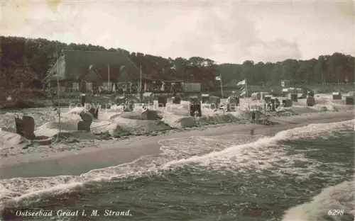 AK / Ansichtskarte Graal-Mueritz Ostseebad Strandpartie