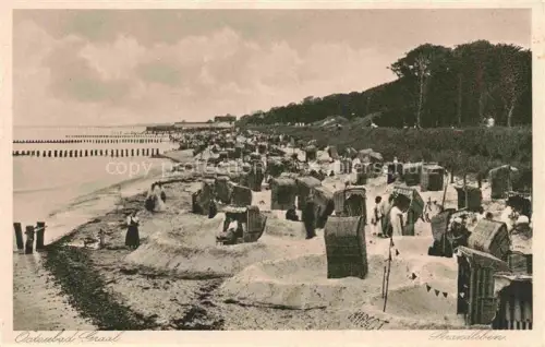 AK / Ansichtskarte Graal-Mueritz Ostseebad Am Strand