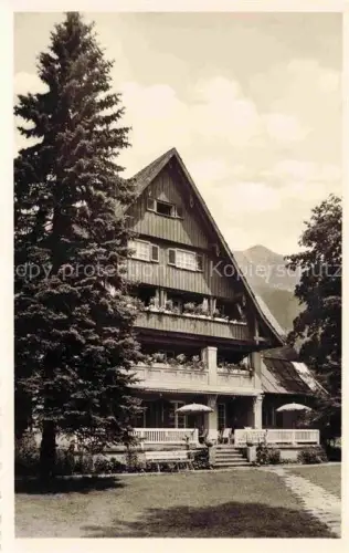 AK / Ansichtskarte OBERSTDORF Muetterkurheim Hohes Licht