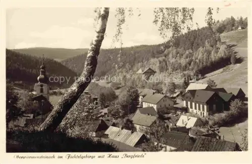 AK / Ansichtskarte Warmensteinach Fichtelgebirge mit Haus Berfriede