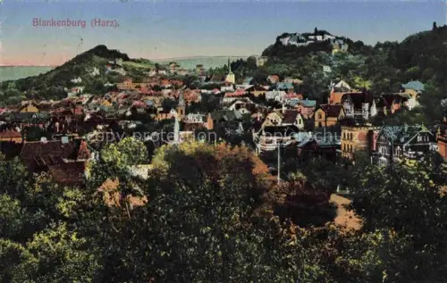AK / Ansichtskarte Blankenburg Harz Panorama