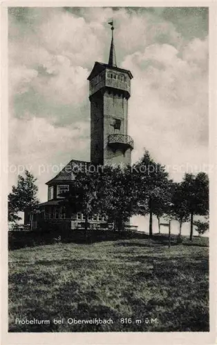 AK / Ansichtskarte Oberweissbach Thueringen Froebelturm