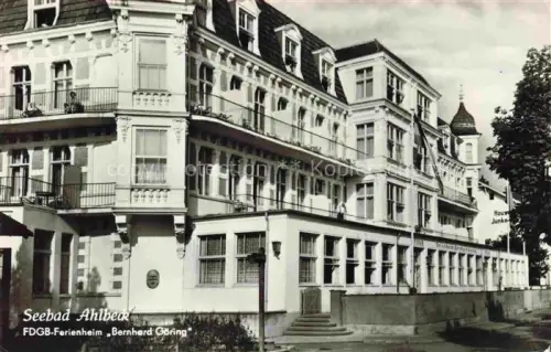 AK / Ansichtskarte AHLBECK HERINGSDORF Insel Usedom Ostseebad FDGB Ferienheim Bernhard Goering