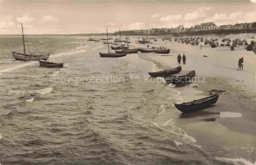 AK / Ansichtskarte AHLBECK HERINGSDORF Insel Usedom Ostseebad Strand