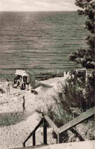 AK / Ansichtskarte LUBMIN Ostseebad Strandblick