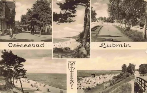 AK / Ansichtskarte LUBMIN Ostseebad Strandpartien Strandstrasse