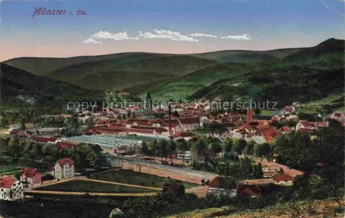 AK / Ansichtskarte Muenster  Elsass Munster 68 Alsace Haut-Rhin Panorama