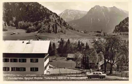 AK / Ansichtskarte Tiefenbach Oberstdorf Fremdenheim Berghof Rietzler