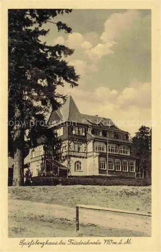 AK / Ansichtskarte Friedrichroda Thueringen Hotel Spiessberghaus Pension