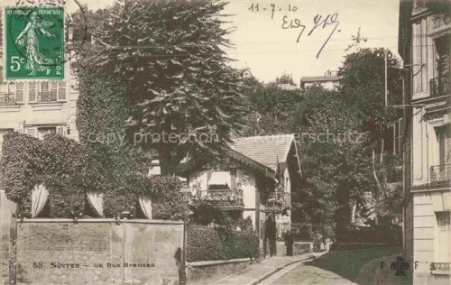 AK / Ansichtskarte Sevres Boulogne-Billancourt 92 Hauts-de-Seine Rue Brancas