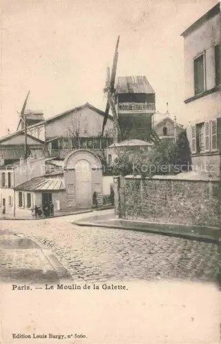 AK / Ansichtskarte PARIS 75 Le Moulin de la Galette