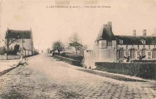 AK / Ansichtskarte Les Mesnuls Rambouillet 78 Yvelins Aile Ouest du Château