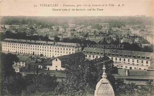 AK / Ansichtskarte VERSAILLES 78 Panorama pris vers la caserne et la ville