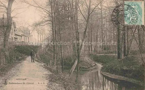 AK / Ansichtskarte Meulan Mantes-la-Jolie 78 Yvelines Embouchure de l'Obette