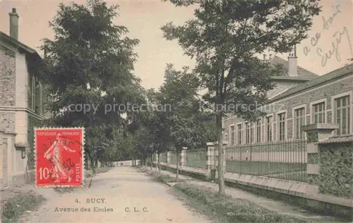 AK / Ansichtskarte Sucy-en-Brie 94 Val-de-Marne Avenue des Ecoles