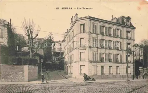 AK / Ansichtskarte Sevres Boulogne-Billancourt 92 Hauts-de-Seine Rue Brancas