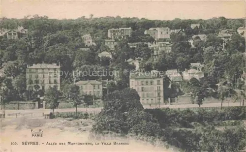 AK / Ansichtskarte Sevres Boulogne-Billancourt 92 Hauts-de-Seine Allée des Marronniers Villa Brancas