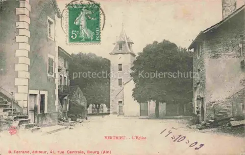 AK / Ansichtskarte Vertrieu La Tour-du-Pin 38 Isere Eglise Kirche