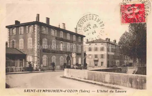 AK / Ansichtskarte Saint-Symphorien-d Ozon LYON 69 Rhone Hôtel du Louvre