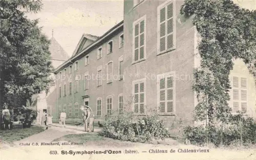 AK / Ansichtskarte St-Symphorien-d Ozon LYON 69 Rhone Château de Châteauvieux Schloss