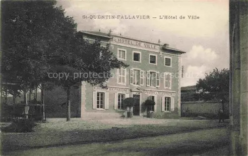 AK / Ansichtskarte St-Quentin-Fallavier La Tour-du-Pin 38 Isere Hôtel de Ville Rathaus