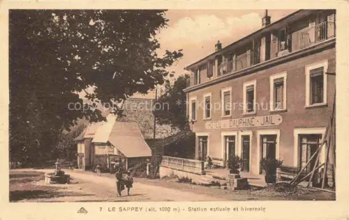 AK / Ansichtskarte Le Sappey-en-Chartreuse GRENOBLE 38 Dauphine Hôtel du Dauphine Jail Station estivale et hivernale