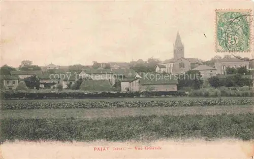 AK / Ansichtskarte Pajay VIENNE 38 Isere Vue générale et l'église