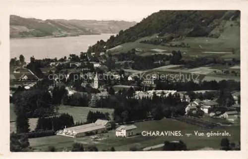 AK / Ansichtskarte Charavines-les-Bains La Tour-du-Pin 38 Isere Vue générale aérienne