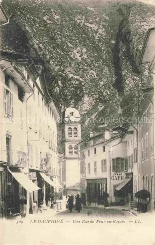 AK / Ansichtskarte Pont-en-Royans GRENOBLE 38 Isere Une rue au centre de la ville