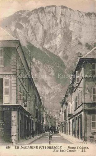 AK / Ansichtskarte Bourg-d Oisans GRENOBLE 38 Isere Rue Sadi-Carnot