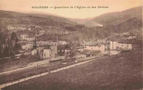 AK / Ansichtskarte Allieres Varces-Allieres-et-Risset GRENOBLE 38 Isere Vue générale et Quartiers de l'Eglise et des Roches