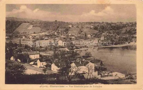 AK / Ansichtskarte Charavines-les-Bains La Tour-du-Pin 38 Isere Vue générale prise de Loletière
