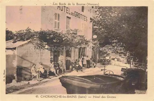 AK / Ansichtskarte Choranche-les-Bains GRENOBLE 38 Isere Hôtel des Grottes