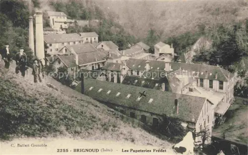 AK / Ansichtskarte Brignoud Villard-Bonnot GRENOBLE 38 Isere Les Papeteries Frédet