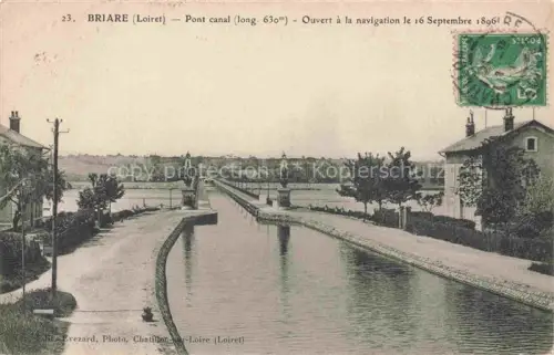 AK / Ansichtskarte Briare-le-Canal Montargis 45 Loiret Pont canal