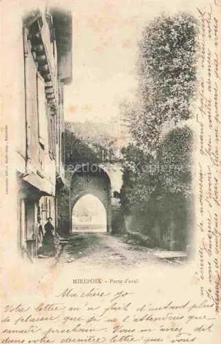 AK / Ansichtskarte Mirepoix  Pamiers 09 Ariege Porte d'aval