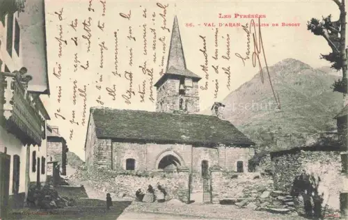 AK / Ansichtskarte Val d Aran Vielha e Mijaran Lleida Cataluna ES Eglise de Bosost
