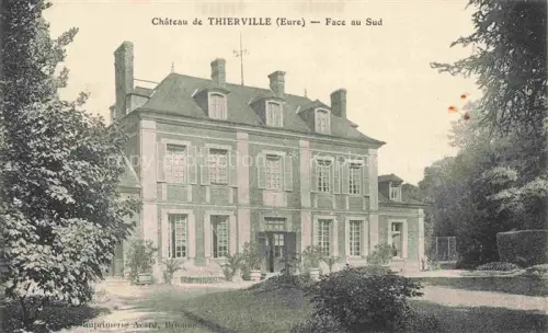 AK / Ansichtskarte Thierville BERNAY 27 Eure Château face au sud