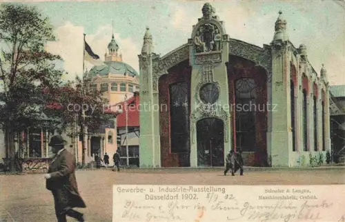 AK / Ansichtskarte IGA Gartenbauaustellung International Duesseldorf Maschinenfabrik Crefeld 