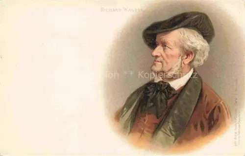 AK / Ansichtskarte WAGNER Richard Kuenstlerkarte Hutmode