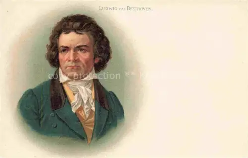 AK / Ansichtskarte BEETHOVEN Ludwig van Komponist Litho